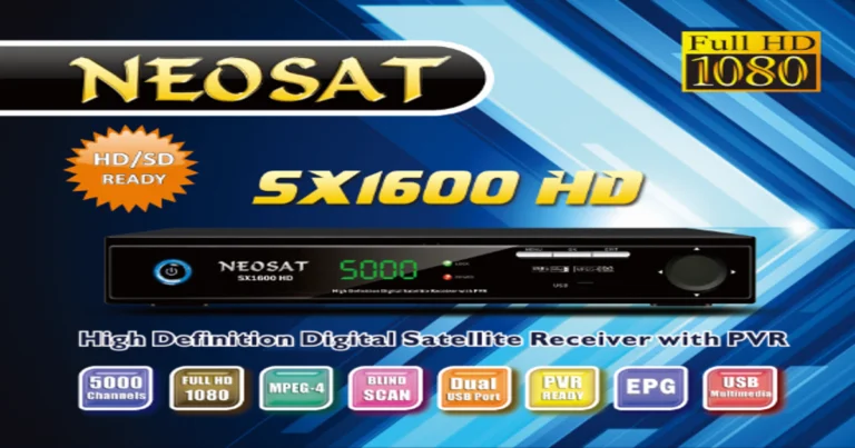 سوفت وير رسيفر neosat-sx1600 hd