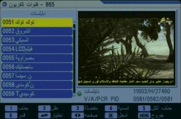 ملف قنوات عربي كيوماكس 999 v4 الصيني معالج ali بتاريخ اليوم 24-5-2016