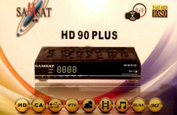 شرح بالصور عن كيفية التعامل مع جهاز Samsat hd 90 plus