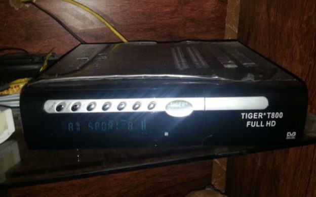 سوفت وير جهاز TIGER T800 HD بتاريخ 2016