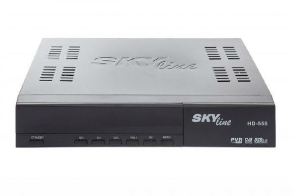 سوفت وير رسيفر SKY line HD-555 لحل مشاكل الجهاز