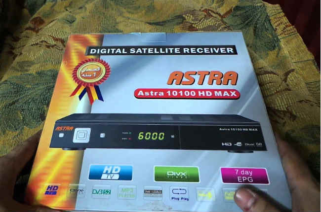 جهاز Astra 10100 HD MAx مع احدث ملف قنوات عربي والاشباه بتاريخ 21-9-2016