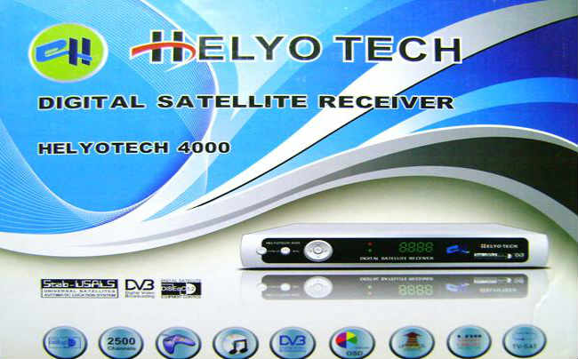 رسيفر HELYOTECH 4000 معالج gx مع ملف قنوات بتاريخ اليوم 20-9-2016