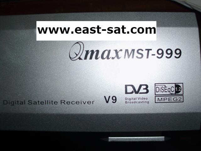 رسيفر QMAX-MST 999 v9 USB مع سوفت وير اصلي للجهاز 