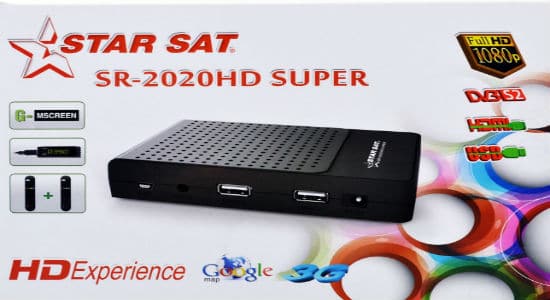 Starsat sr 2000hd hyper-SR 2020hd SUPER جديد تحديثات الاصدار 1.92
