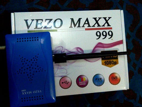 رسيفر VEZO MAXX 999 - 888 مع احدث سوفت وير للجهازين