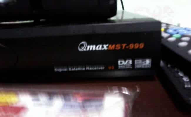 جهاز qmaxmst-999 v2 الجوكر مع احدث ملف قنوات عربي 