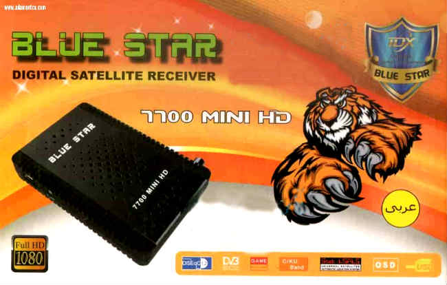 رسيفر BLUE STAR 7700 MINI HD مع سوفت وير و ملف قنوات 9 رسيفر BLUE STAR 7700 MINI HD مع سوفت وير و ملف قنوات بتاريخ 14-10-2016