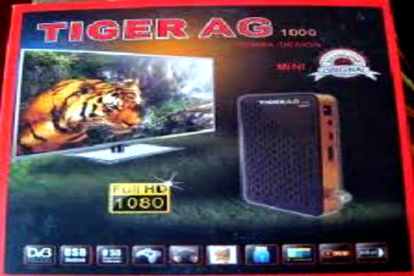 ريسيفر Tiger AG 1000 HD Mini مع احدث ملف قنوات للجهاز بتاريخ 5-10-2016