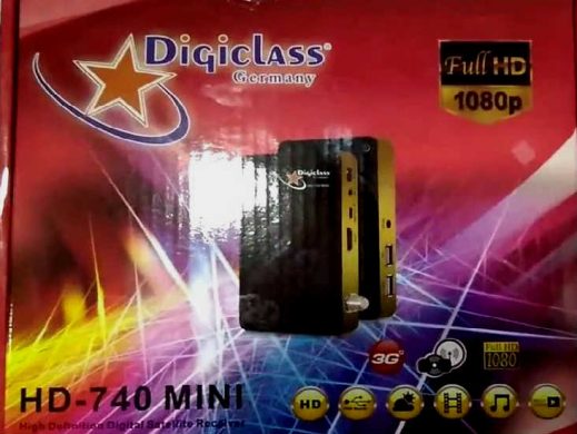 جهاز Digiclass HD-740 MINI مع اخر تحديث وملف قنوات بتاريخ اليوم 2016