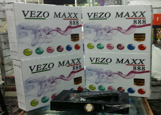 رسيفر vezo maxx 999&888 مع احدث ملف قنوات متحرك بتاريخ شهر 12-2016 
