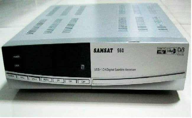 جهاز samsat 560 مع الحل النهائي لتشغيل الشيرنج علي الجهاز