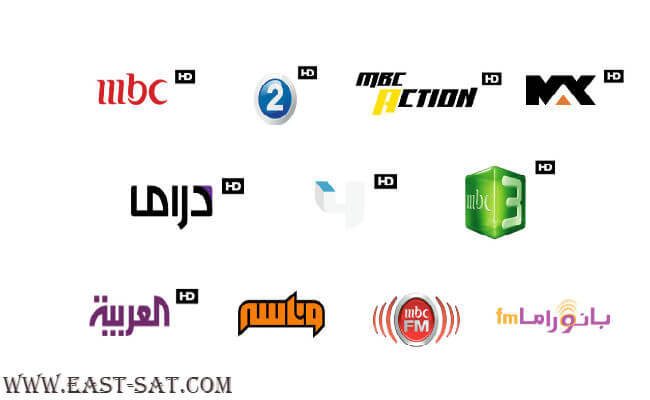 تردد قنوات أم بي سي MBC علي النايل سات و عرب سات 2018/2017