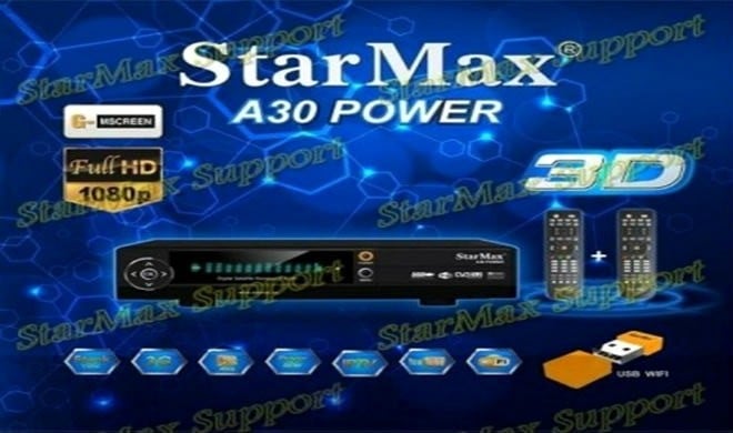تحديث جديد لجهاز StarMax A30 Power بتاريخ 21-10-2017