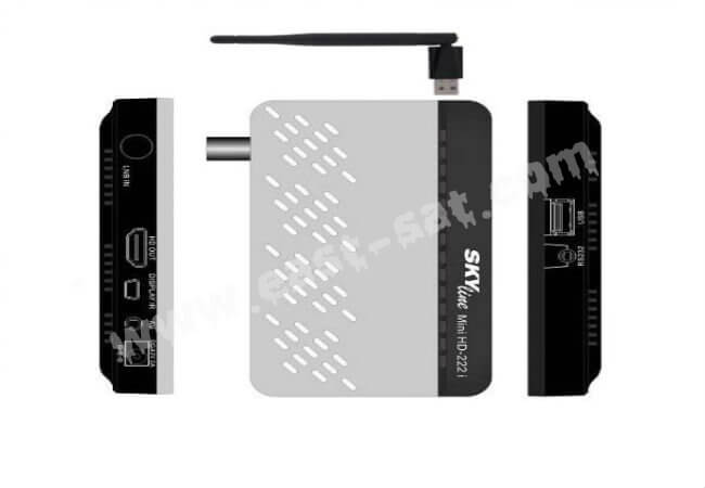 سعر ومواصفات رسيفر SkyLine 222i Mini HD مع Usb Wifi مجانية