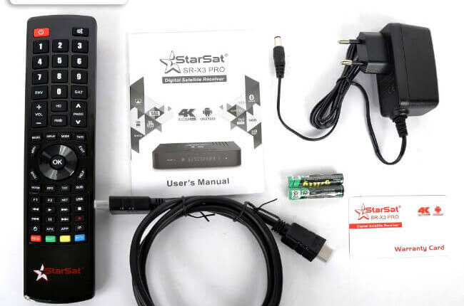 مواصفات جهاز starsat SR- X3 Pro 4k الترا اتش دي