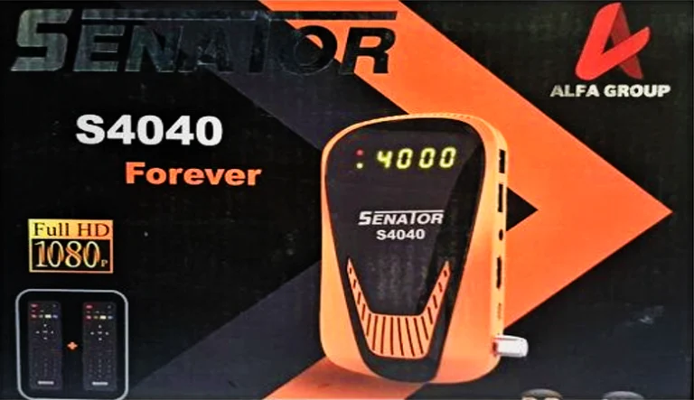 Senator S4040 سوفت وير رسيفر سيناتور اس 4040 2 Senator S4040