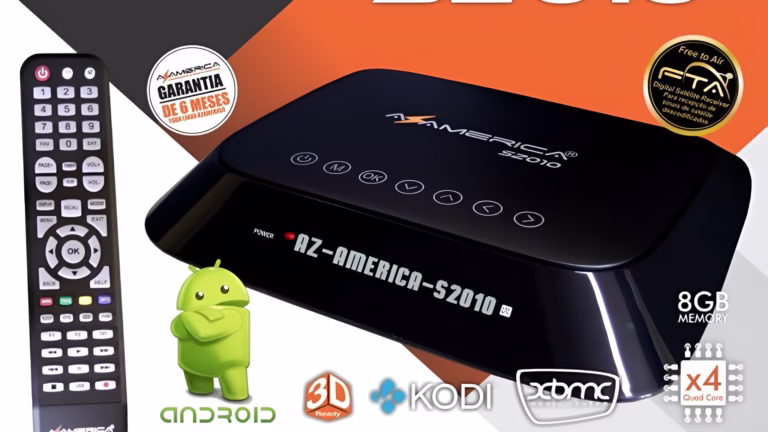 جهاز Azamerica S2010 ACM | مواصفات، مميزات وسعر أحدث ريسيفر أندرويد 4K